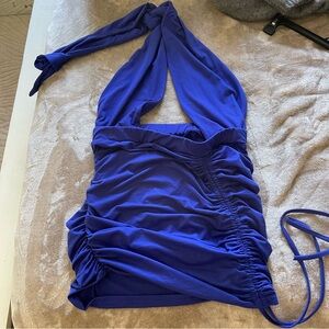 halter Neck Mini Dress